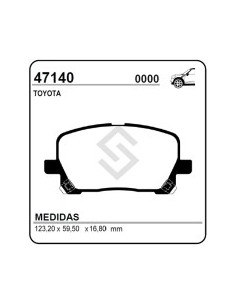 Im Past. Freno Del. Toyota Avensis Verso 01/...