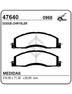 Im Past. Freno Del. Dodge Ram 2500/3500 09/...