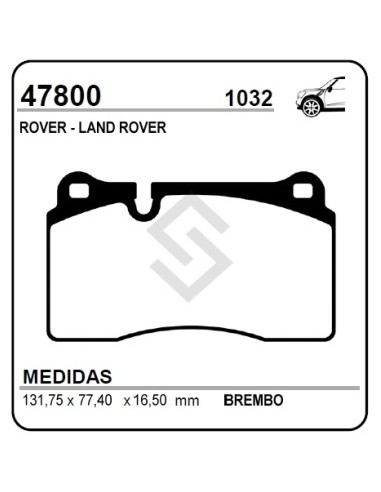 Im Past. Freno Del. Range Rover/sport  06/09 -