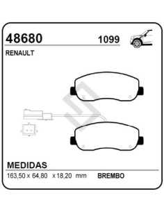 Rt Past.freno Del. Master 10/... - Sensor Elec. - 120mm