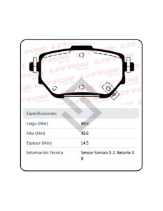 Im Past. Freno Tras. Toyota Corolla Cross 20/...