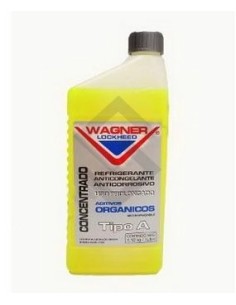 Vr Refrig./anticong/anticorrosivo  Amarillo 1l - Organico - Wagner Lockheed