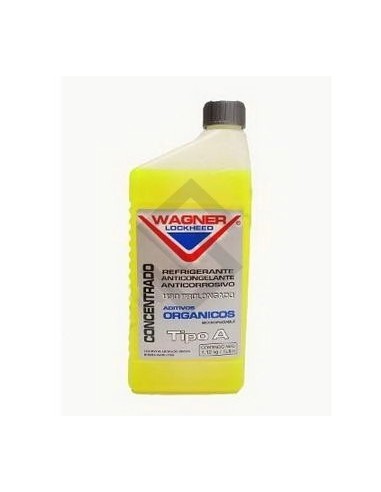 Vr Refrig./anticong/anticorrosivo  Amarillo 1l - Organico - Wagner Lockheed