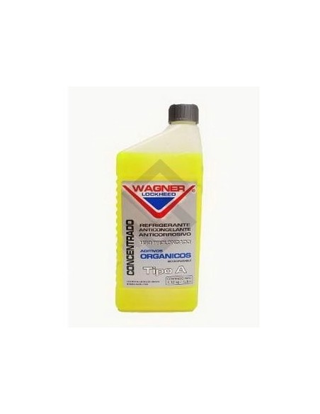 Vr Refrig./anticong/anticorrosivo  Amarillo 1l - Organico - Wagner Lockheed