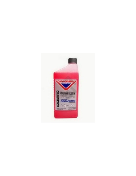 Vr Refrig./anticong/anticorrosivo  Rojo 1l - Organico - Wagner Lockheed