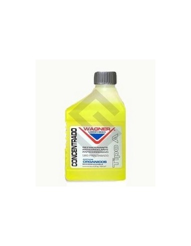 Vr Refrig./anticong/anticorrosivo  Amarillo 500cc - Organico - Wagner Lockheed