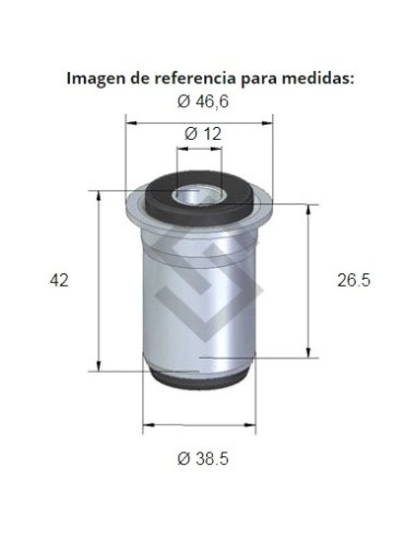 Fd Buje Puente (arana) Galaxy - 10mm