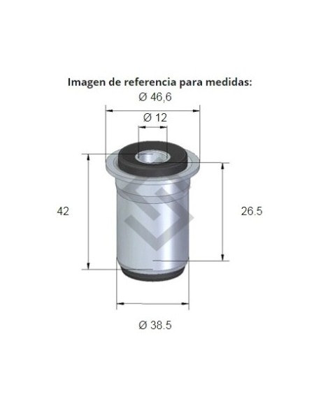 Fd Buje Puente (arana) Galaxy - 10mm