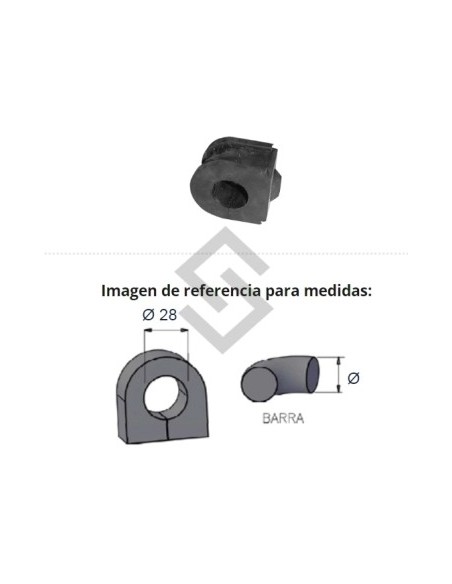 Ch Buje Barra Estabil. Del. Blazer - 95/00 - 30.5mm