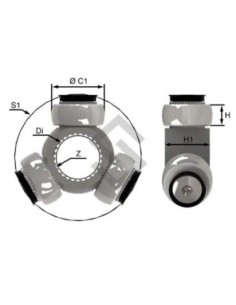Im Triceta Toyota Corolla - Buje Oscilante - 39.57mm - 30 Estrias